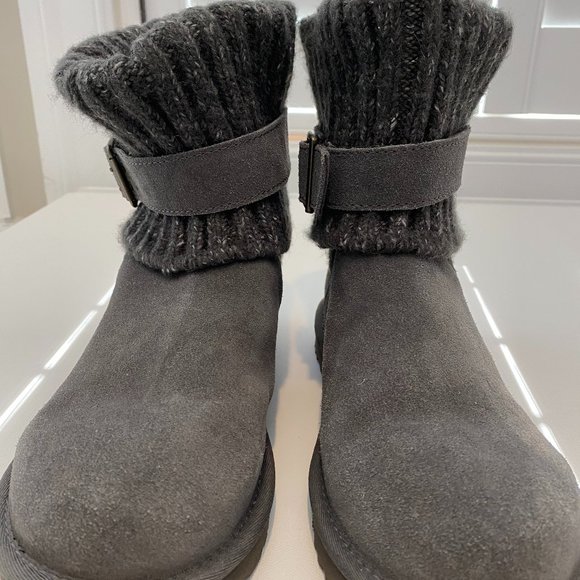 ugg sweater top boots